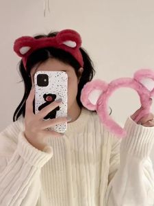 HOKKIE BD1467 Bando Lucu Lotso Karakter Telinga Bear Cosplay Motif Beruang Style Wanita Anak Dewasa Fashion
