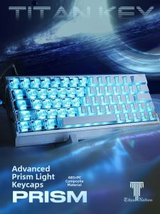 TITANNATION | Phím Mờ Đèn Led Phía Sau Tùy Chỉnh Ký Tự Lớn