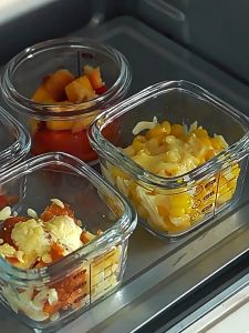 AI-C1277 Kotak Tempat Makan Kaca Baby / Baby Food Container Wadah Penyimpanan Mpasi Tahan Panas