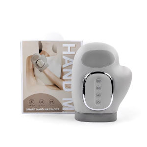Máy Massage Tay Không Dây Với Chức Năng Nén Khí Sưởi Ấm & Rung Thư Giãn Cho Ngón Tay Cổ Tay Lòng Bàn Tay - Quà Tặng Cho Nam Và Nữ
