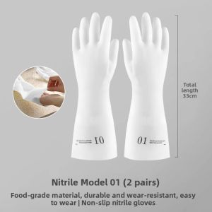 FURENJILI | Waterproof Durable Thickened Dishwashing Gloves