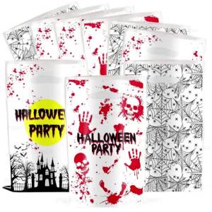 Halloween Party Gift Box Hand Bags Ghost Skull Spider Web Candy Cook Kids Favor Birthday Party Decorations Gifts Party Supplies