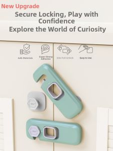 Child Safety Locks Baby Proof Drawer Cabinet Door Fridge Anti-Opening Protection Locks Childproofing Home Safety Accessories