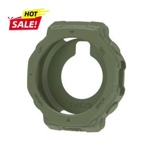 Soft Silicone Case for Amazfit T-rex 3 Protective Hollow Cover Anti-drop Bumper for T-rex 3 Smartwatch Shell Frame Accessories