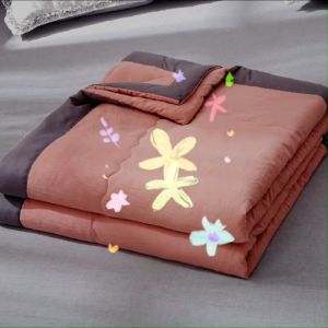 ผ้าห่ม ผ้านวม รุ่นหนากว่า ห่มสบาย นูม ลื่น ห่มสบาย ไม่คัน ผ้าห่มไยไหม ผ้าห่มกันไรฝู่ ผ้าห่มผู้ใหญ๋ ซักสีเขียว