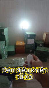 Đèn LED Điều Khiển Từ Xa Bằng Remote SL12 Hẹn Giờ Tắt Linh Hoạt Tiết Kiệm Điện Công Suất 10W Nhỏ Gọn