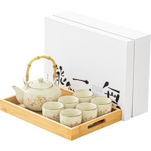 XIANGYE | Elegant Ladys Large Handle Teapot Tea Set