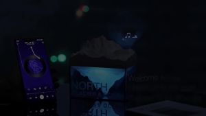 POLAR GLACIER BEDSIDE NIGHT LIGHT