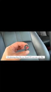 Tẩu Sạc Nhanh 100W Mini 1 Cổng USB Và 1 Cổng Type C CIND G30 100W - Nhập Khẩu Chính Hãng