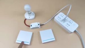Wireless Switch RF 433MHz Remote Control Switch Push Button Relay Module Home Appliance Receiver for Lamp ON/OFF