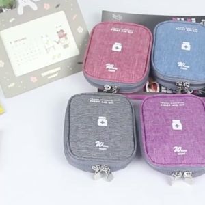 1PCS Empty First Aid Bag Only Portable Medical Bag for Home Office Vehicle Camping Travel & Sports Emergency Organizer