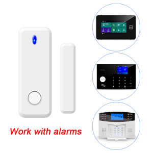 433MHz Wireless Two-way Door Window Sensor Open/Close The Door Magnetic Detector for Smart Home Security Alarm System