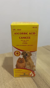 CANICEE ASCORBIC ACID VITAMINS FOR DOGS AND CATS 60ML