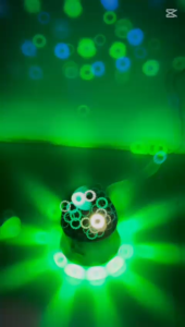 Lampu Langit Kristal Ajaib Fleco F571 Cahaya Bintang Warna Warni Musik Bluetooth MUSIK BOX FLECO CODE 15