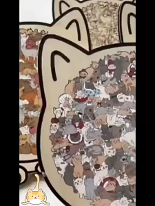 จิ๊กซอว์ไม้ ของเล่นปริศนา ตัวต่อรูปแมวท่าทางต่างๆ 135 ชิ้น พร้อมกรอบปิด / ขาตั้ง วางตกแต่งในบ้าน ส่งจากไทย!!!