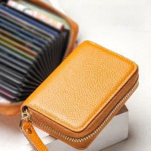 Thin Mini Wallet with Multiple Card Slots