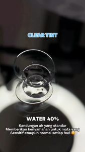 Clear Tint Monthly Softlens Bening Minus Bulanan