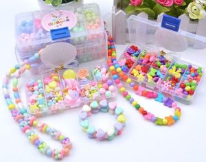 Mainan Gelang Manik Manik Anak Perempuan DIY / Mainan Edukatif Anak