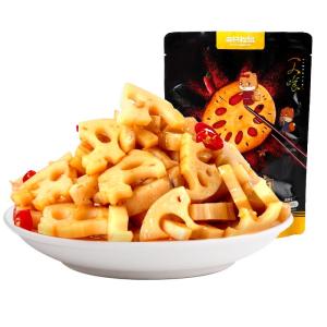 Fresh Crispy Lotus Root 150g Snacks Spicy Flavor Office Leisure Halal Treats Three Squirrels Brand from Hunan Province China