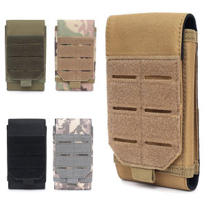 Outdoor Sports Molle Phone Pouch Waist Pack EDC Tool Bag Mobile Phone Holder Hiking Hunting Camping Accessories Mag Holster Bag