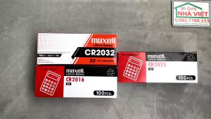 5 viên Pin Cmos 3V Lithium CR2032 Maxell Pin  - VPP Bảo An