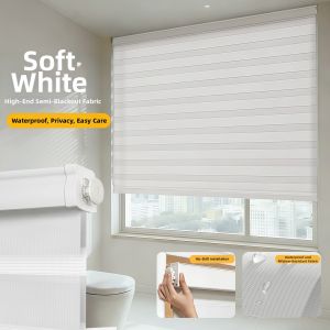 Full Blackout No-drilling Sunscreen Curtain