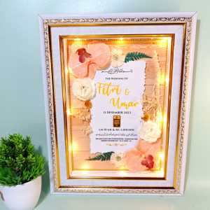 Bingkai Mahar Pernikahan Tetes Air/ Mahar Anggrek Murah/Bingkai Mahar Tetes Air/ Mahar Tetes Air Mix Anggrek