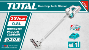 TOTAL Cordless vacuum cleaner TVLI20082