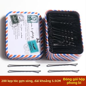 Kẹp Tóc Fringe Bên Đen Cho Quản Lý Tóc Nhỏ