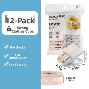 CHAHUA | Windproof Fixing Clothes Peg Plastic