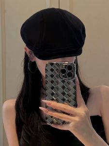 Retro Minimalist Solid Color Forward Cap Womens Spring Autumn New Style Japanese Sweet Cool Versatile Face Slimming Duckbill Boy Scout Hat