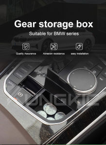（Ready Stock）RHD Central Console Gear Lever Modified Storage Box For BMW 1 3 4 Series M3 X3 X4 X5 X6 F40 G20 G26 G01 G02 G05 G07 G80