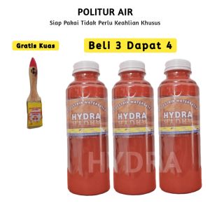Cat Kayu Mengkilap Jati Mahoni Walnut Salak Teak 250ml Hydra