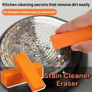 Limescale Eraser Rubber Resuable Stain Remover Glass Rust Remover Kitchen Faucet Cleaning Tools Scale Cleaning Brush