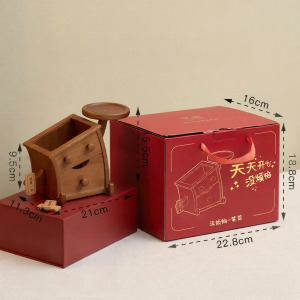 FANHAN | Rotating Cosmetic & Perfume Organizer Real Wood