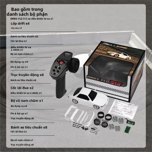 Xe Điều Khiển Từ Xa Mô Hình Xe Đua Drift RC Siêu Nhỏ BMHOBBY FR Legends BMRX FLD S13 Tỷ Lệ 1/28 Hệ Dẫn Động Cầu Sau Dành Cho Người Đam Mê Drift