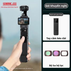 STARTRC | Tay cầm pin máy ảnh cầm tay sạc nhanh có chân đế