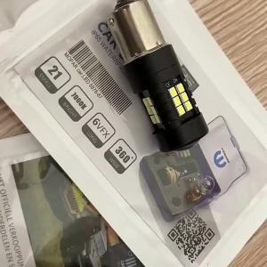 2 Chiếc Xe Ô Tô Bóng Đèn LED 1156 BA15S BAU15S P21W 1157 BAY15D 6000K Tự Động Đảo Chiều Đèn Tín Hiệu Đỏ Trắng Hổ Phách 12V 24V