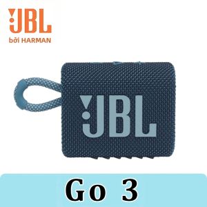 JBL | Loa Bluetooth Di Động JBL GO3 Mini Nhỏ Gọn Chống Nước Âm Thanh Nổi Siêu Trầm Dùng Cho Ngoài Trời Cắm Trại Đạp Xe Sử Dụng Nguồn USB Âm Thanh Không Dây