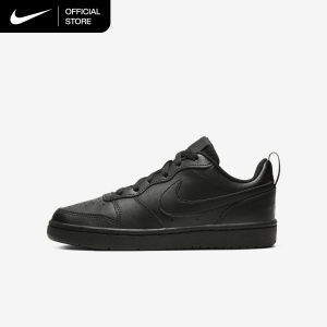 Nike Court Borough Low 2 Big Kids Shoes - Black [BQ5448-001]