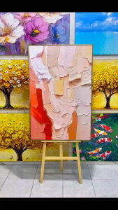 Tranh Trừu Tượng Phong Cách Sáng Tạo Tranh Canvas Tranh Tráng Gương Tranh Phòng Khách
