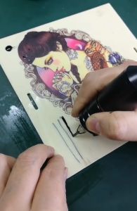 RL M1 RS RM hộp mực xăm kim cho nghệ thuật hình xăm trên cơ thể