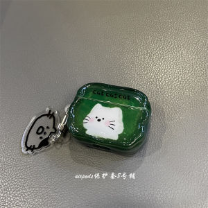 Cute Cartoon Cat Bluetooth Earphone Case Hard Shell TPU Protection Cover for  Airpods pro 1st 2nd 3rd Generation