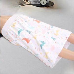 Washable Period Underwear Skirt High Waist Straight Cut mid Length Cartoon Design Womens Hygiene Safety Skirt for Babies