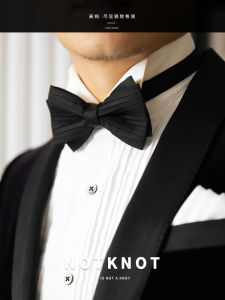 Notknot Luxury Fabric Solid Color Wedding Tie Mens Formal British Style Groomsmen Ties Korean Style Average Width Necktie