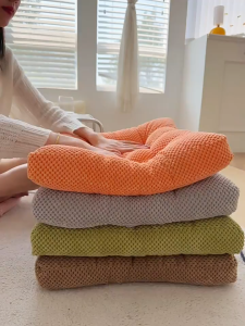 Supermarket Soft Tufted Non-Slip Chair Cushion - Plush Seat Pad for Dining Chair Sofa & Floor (Multiple Colors) M40-C035