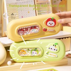 LUTUMEI | Multifunctional Double Layer Stationery Box Pencil Case