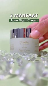 Jglow Skincare Night Cream: Solusi Jerawat & Kulit Berminyak