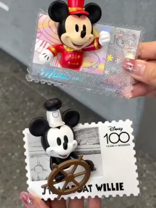 TOPTOY Disney Retro Stamp Blind Box Ornaments