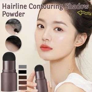 Hairline Contouring Shadow Powder Multifunctional Eyebrow Powder Contouring Hairline Powder 3-in-1 Waterproof Smudgeproof